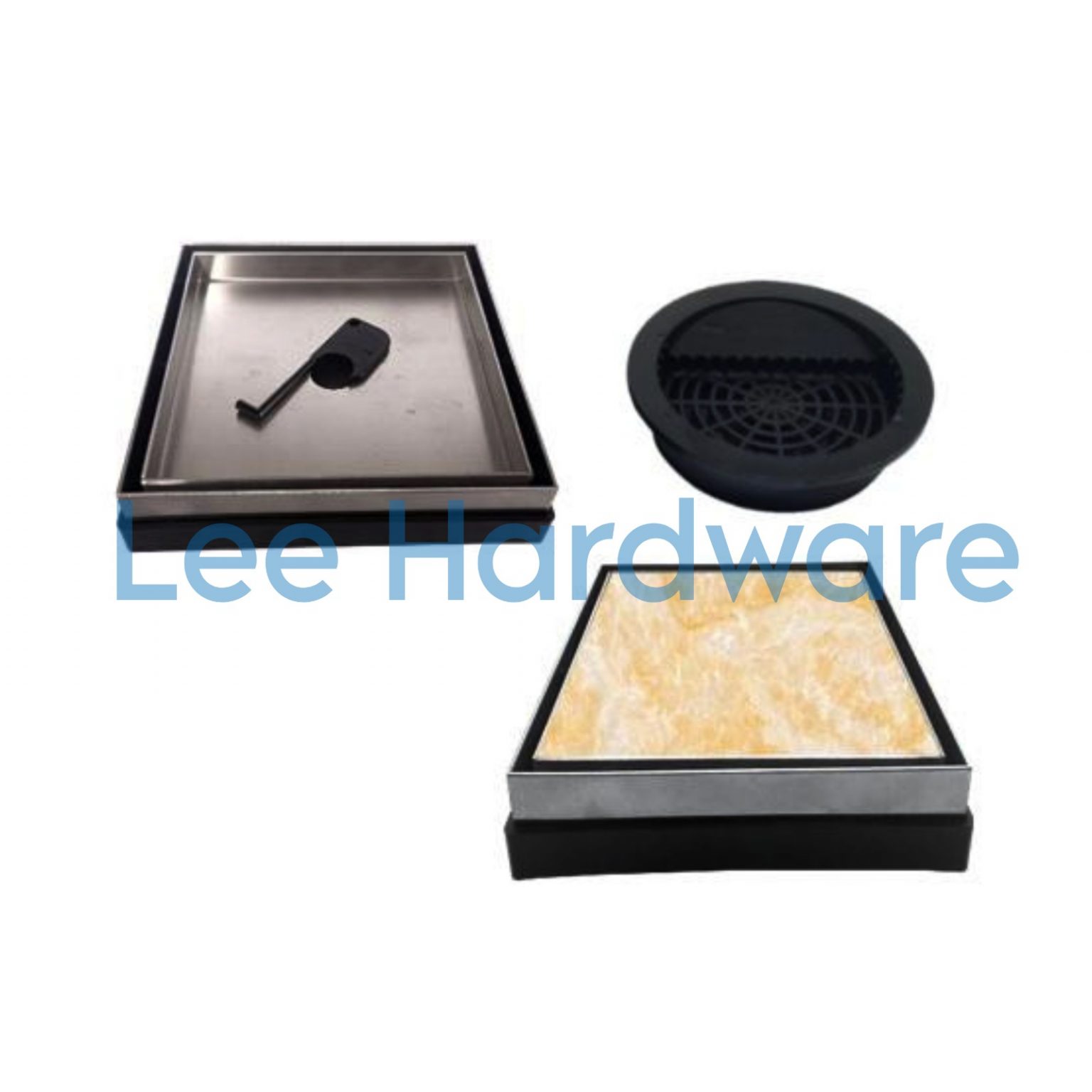 S/S 100mm, 150mm FLOOR DRAIN